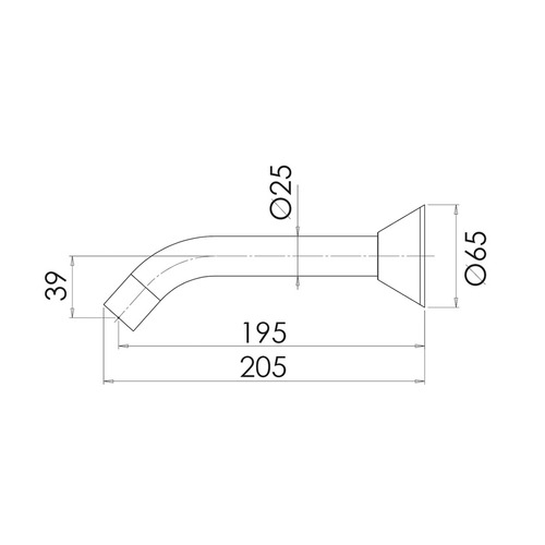 Ivy Bath Spout
