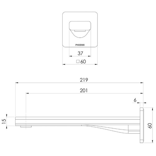 Radii Bath Spout