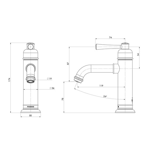 Cromford Basin Mixer Tap
