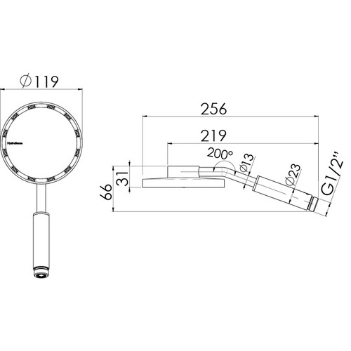 NX Iko Hand-Held Shower Head