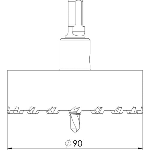 Black Round Tungsten Cutter