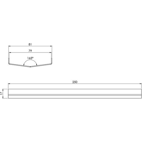 Phoenix V Channel Drain Joiner Plate