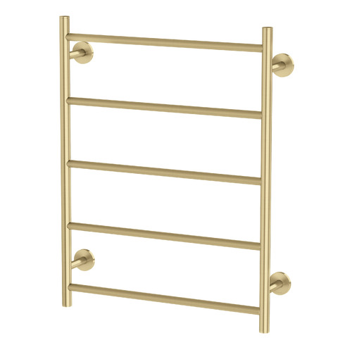 Round Radii Brass Towel Rail