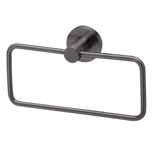 Round Radii Brass Hand Towel Holder