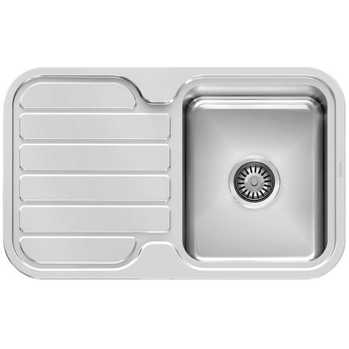 1000 Series 765mm Single Bowl Kitchen Sink with Drainer