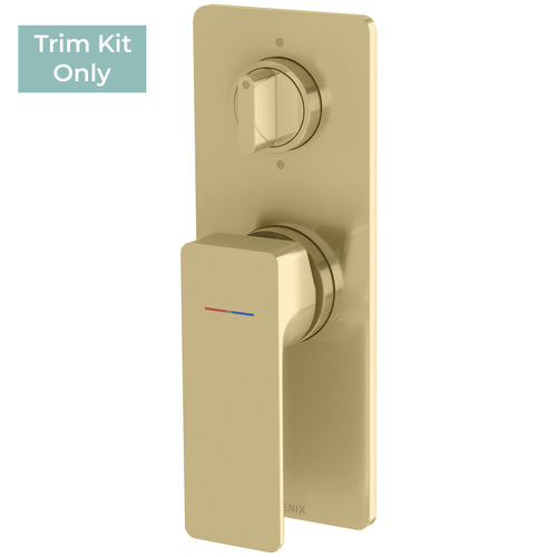 Gloss MKII Shower/Bath Wall Mixer with Diverter Trim Kit
