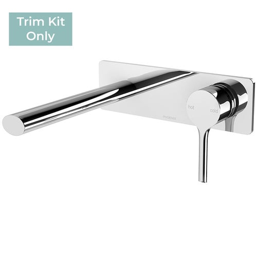 Vivid Slimline Oval Bath/Basin Wall Mixer Set Trim Kit