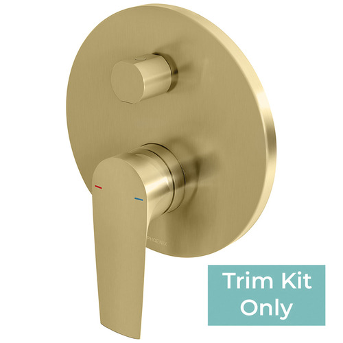 Arlo Shower/Bath Wall Mixer with Diverter Trim Kit Only