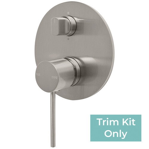Vivid Slimline Shower/Bath Wall Mixer with Diverter Trim Kit Only