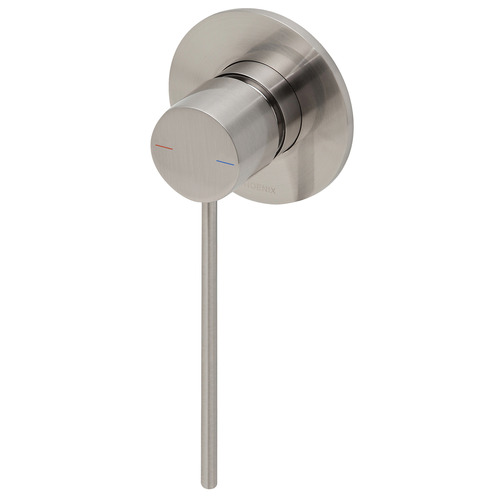 Accessible Vivid Slimline Pin Extended Lever Shower/Bath Wall Mixer