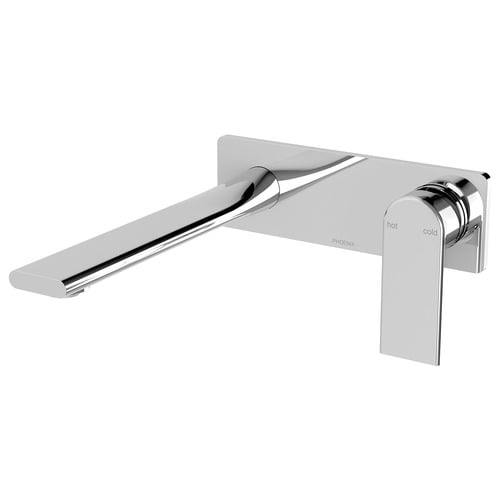 Teel 200mm Bath/Basin Wall Mixer Set