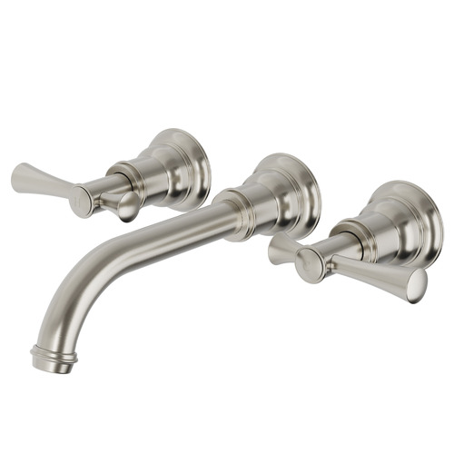 Cromford Bath/Basin Wall Tap Set