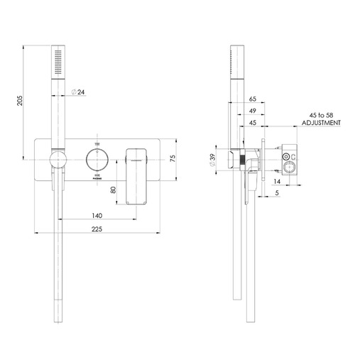 Gloss MKII Shower System