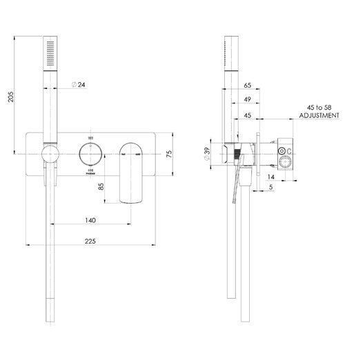 Mekko Shower System
