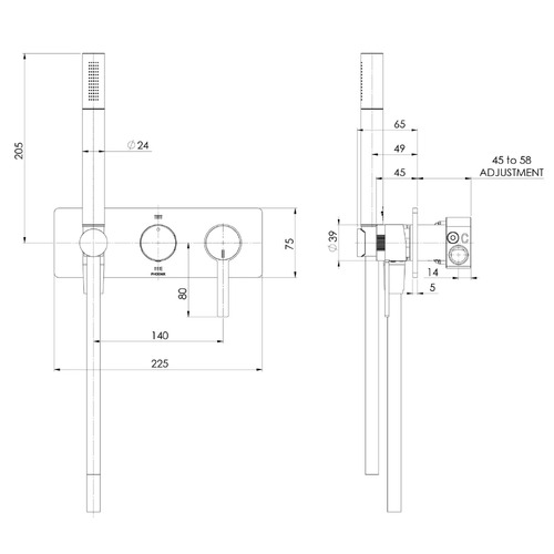 Lexi MKII Shower System