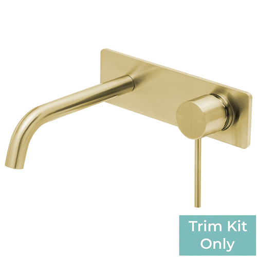 Vivid Slimline 175mm Bath/Basin Wall Mixer Set Trim Kit Only