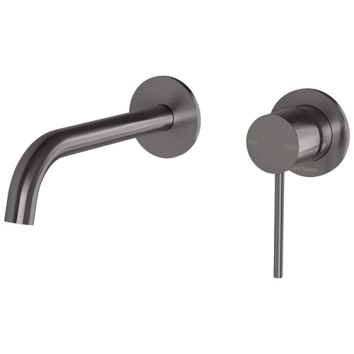 Vivid Slimline 175mm Pin Lever Bath/Basin Wall Mixer Set Trim Kit Only