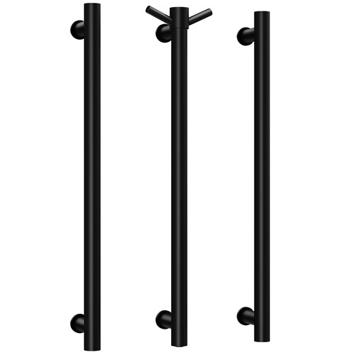 Phoenix Round Vertical Heated Towel Rails