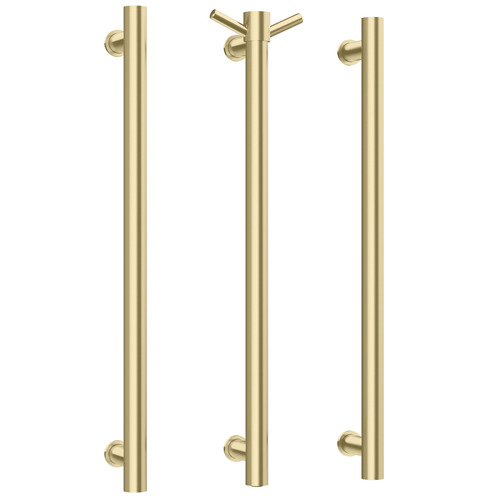 Phoenix Round Vertical Heated Towel Rails