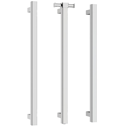 Phoenix Square Vertical Heated Towel Rails