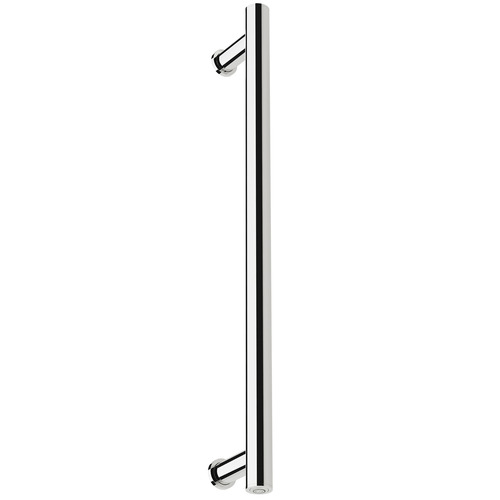 Phoenix Round Single Heated Towel Rail