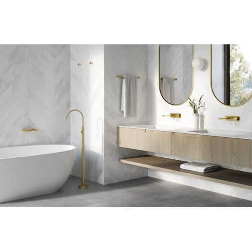 Vivid-Slimline-Oval-Wall-Basin-Mixer-Set