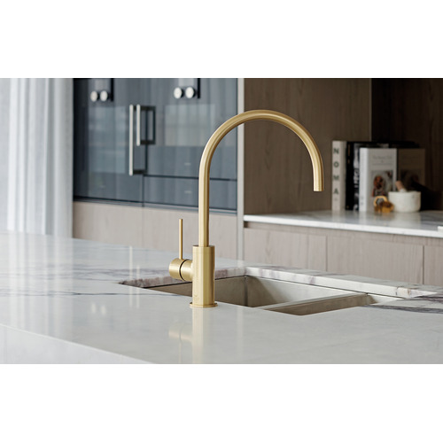 Vivid Slimline Gooseneck Kitchen Sink Mixer