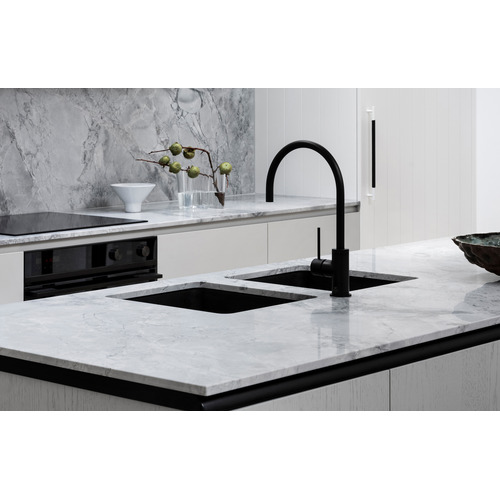 Vivid Slimline Gooseneck Kitchen Sink Mixer