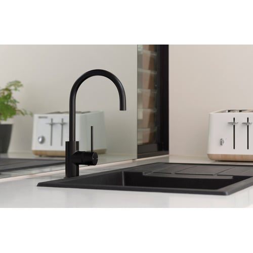 Vivid Slimline Gooseneck Kitchen Sink Mixer