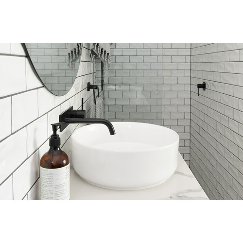Vivid Slimline Up Bath/Basin Wall Mixer Set