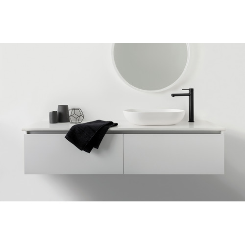 Vivid Slimline 185mm Vessel Basin Mixer