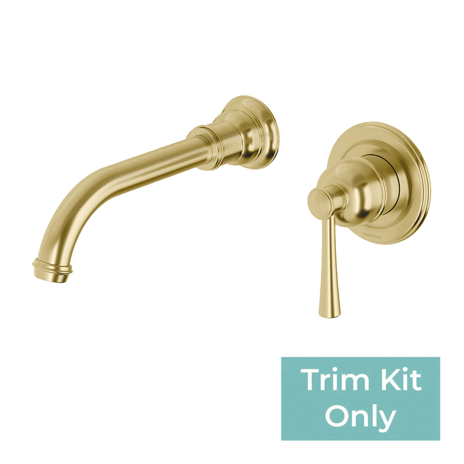 Cromford 200mm Basin Wall Mixer Set Trim Kit Only