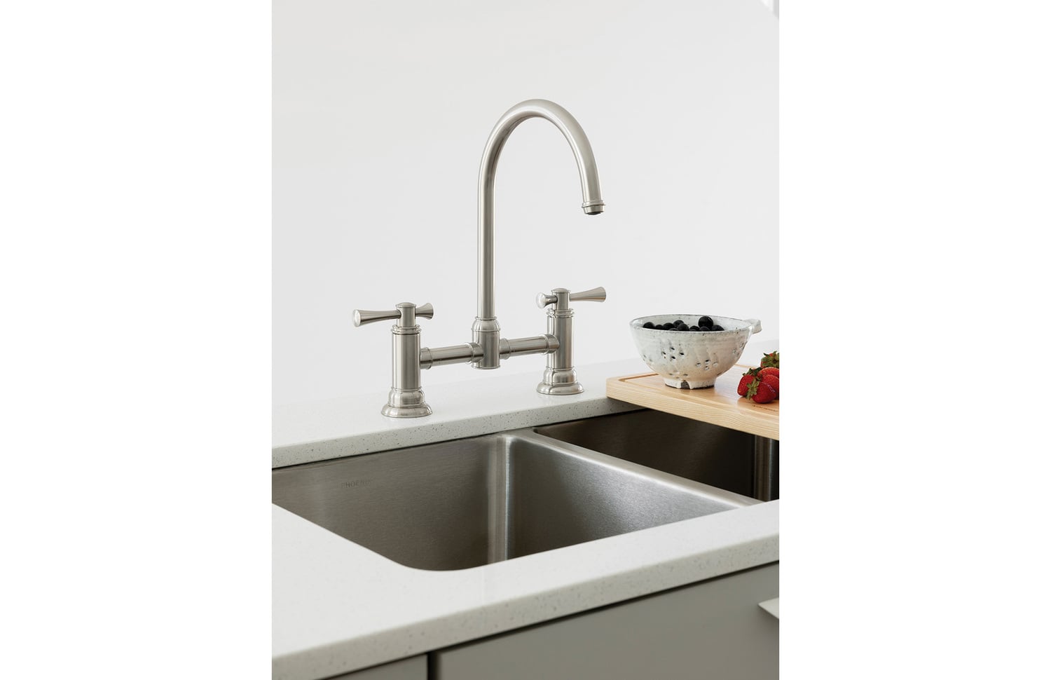 Cromford Exposed Sink Tap Set