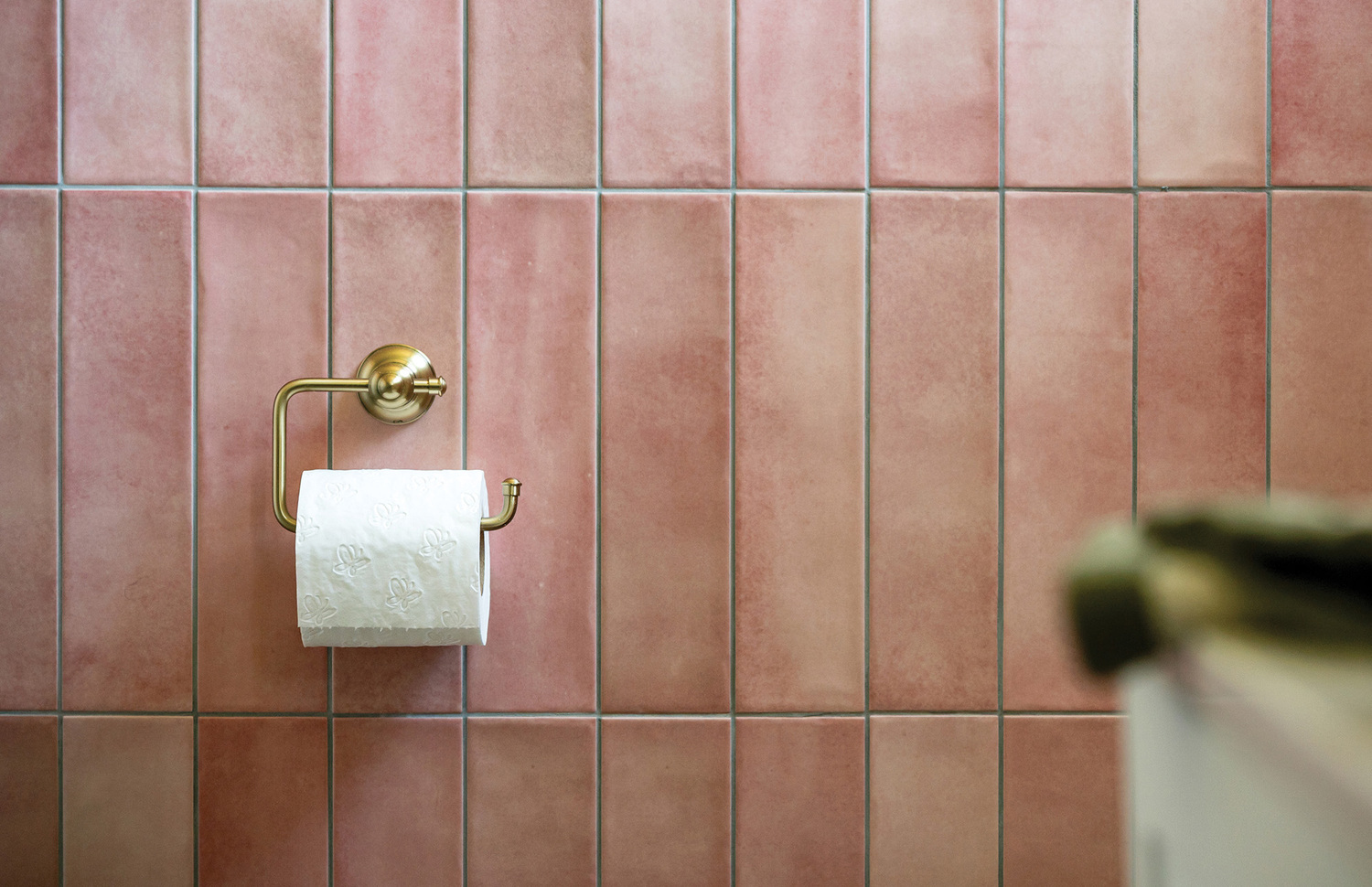 Cromford Brass Toilet Roll Holder