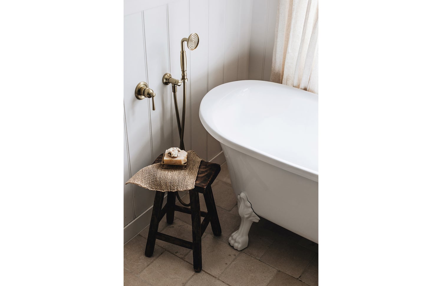 Cromford Round Hand-held Shower