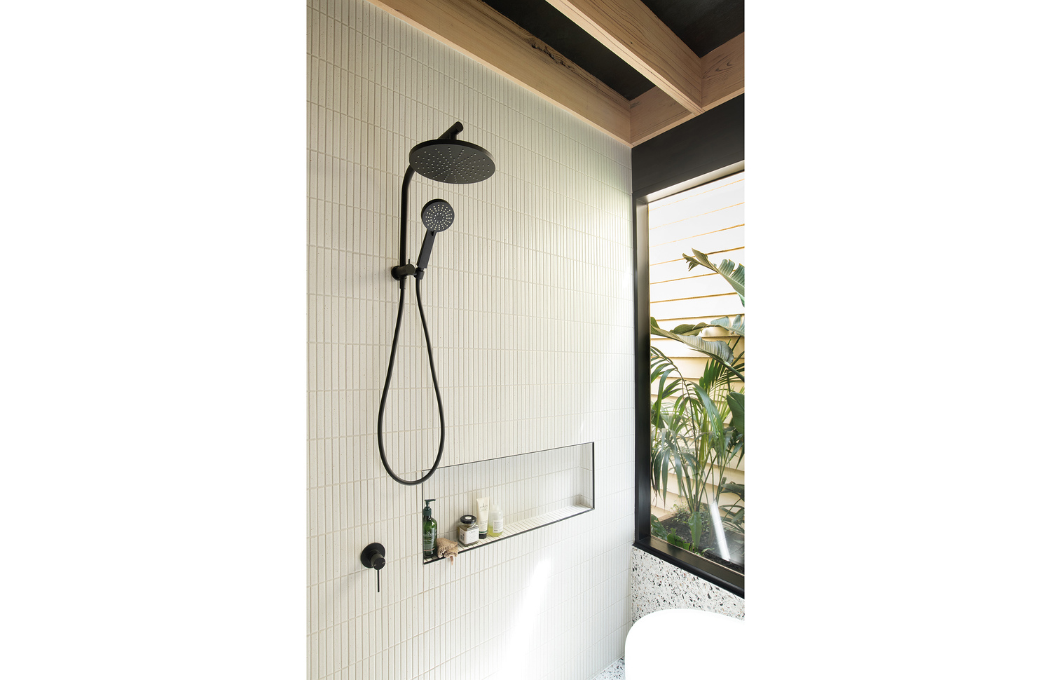 Vivid Slimline Twin Shower