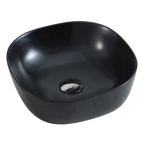 41cm Mercio Rounded-Corner Square Counter Top Ceramic Basin