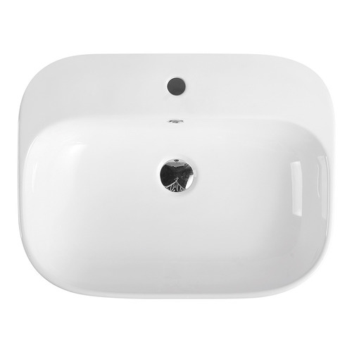 61x41.5cm Cosy Rectangular Insert Ceramic Basin with Mixer Hole