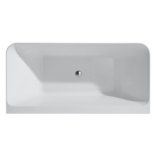 Fortuna Back-To-Wall Acrylic Thin Edge Bath