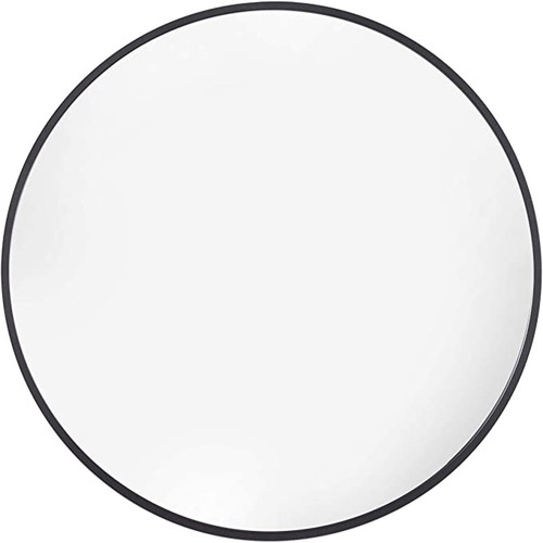 Mercio Round Steel Framed Mirror