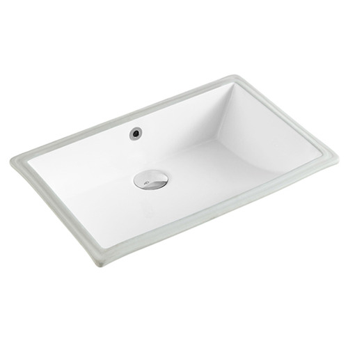 Nue Rectangular Undermount Ceramic Basin