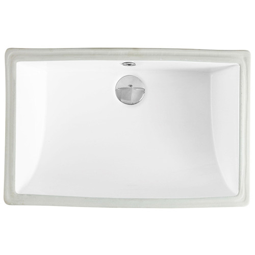 Nue Rectangular Undermount Ceramic Basin