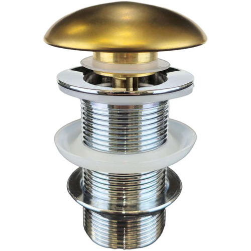 Round Brass Pop-up Waste