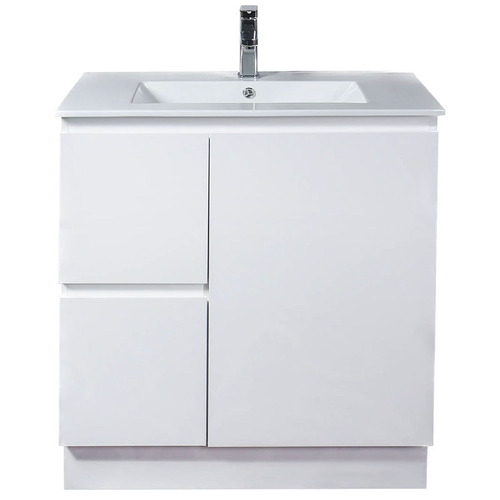 Boss 750mm Freestanding Vanity with Ceramic Countertop