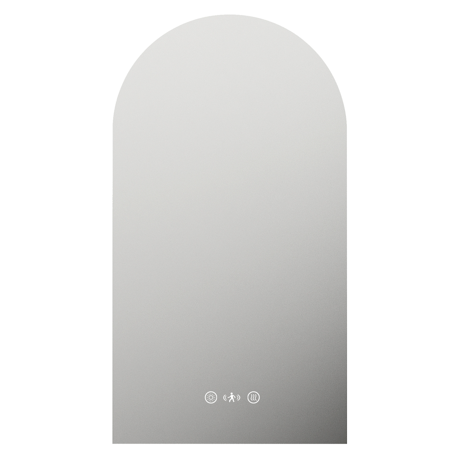 Ozias Arched Bathroom LED Mirror