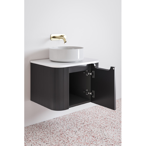Airlie 600mm Wall Hung Single Vanity with Quartz Stone Countertop