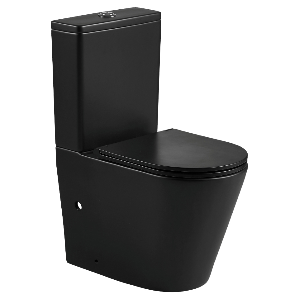 Kahikina Slim Seat Back To Wall Toilet Suite