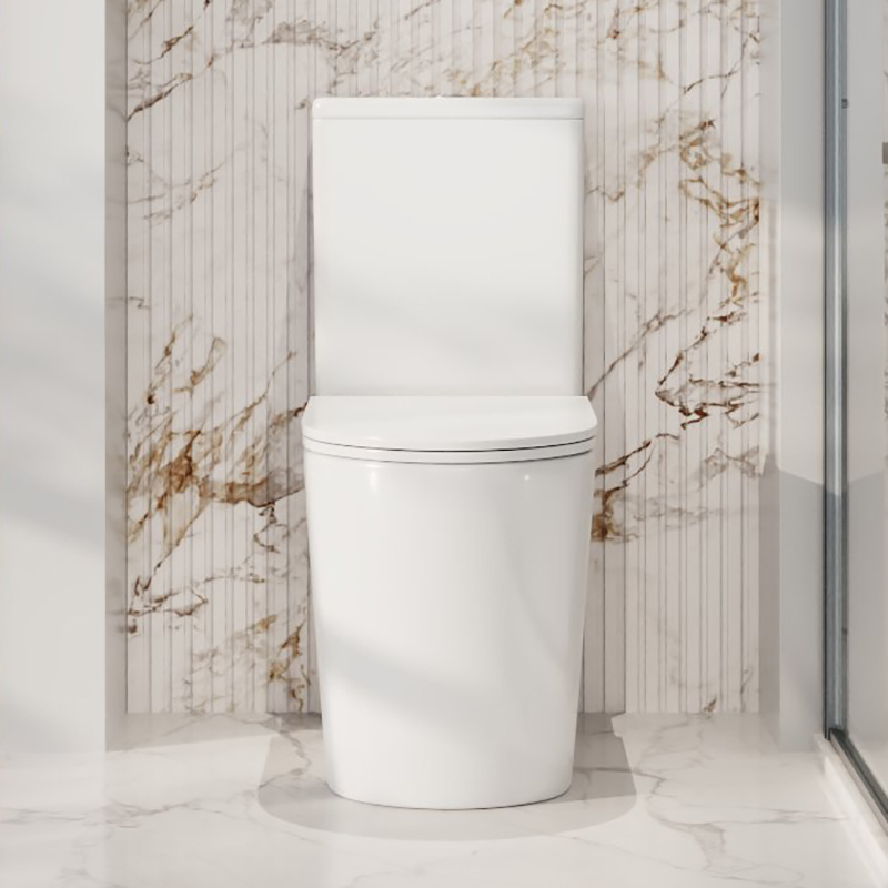 Kahikina Slim Seat Back To Wall Toilet Suite