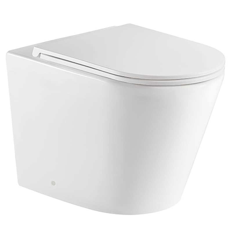 Kahikina Slim Seat Wall Faced Toilet Pan