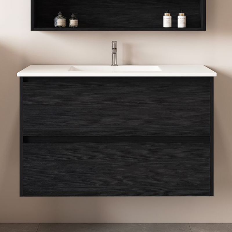 Laulea 900mm Wall Hung Single Vanity with Ceramic Countertop
